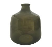 Creative Co-Op Glass Bud Vase, Green