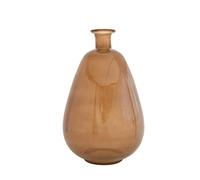 Creative Co-Op Modern Glass, Brown Vase