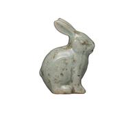 Creative Co-op Rabbit, terracotta, Aqua