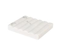 Creative Co-op Soap Dish, Marble, White