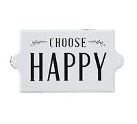 Creative Co-op Wall Decor, Iron, White