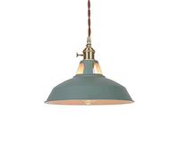 Creative Colored Single Head Pendant Light, Nordic Style Iron Lamp Holder, Ceiling Lighting Fixture, Restaurant Decoration Hanging Lamp