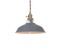 Creative Colored Single Head Pendant Light, Nordic Style Iron Lamp Holder, Ceiling Lighting Fixture, Restaurant Decoration Hanging Lamp