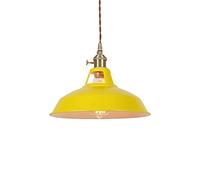 Creative Colored Single Head Pendant Light, Nordic Style Iron Lamp Holder, Ceiling Lighting Fixture, Restaurant Decoration Hanging Lamp