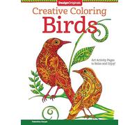 Creative Coloring Birds: Art Activity Pages to Relax and Enjoy! (Design Originals) 30 Designs with Owls, Songbirds, Peacocks, and More, on Extra-Thick Perforated Paper, plus Beginner-Friendly Tips: 9