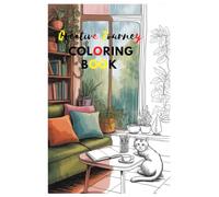 Creative Coloring Book Relaxing and Inspiring Designs for Kids, Teens, and Adults, Beautiful Patterns, Animals,Build Focus, and Provide Hours of Stress-Free Entertainment