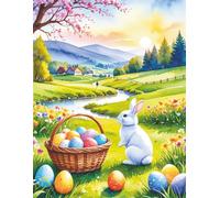 Creative Coloring Fun - Easter Edition: Spring Vibes & Easter Joy - Packed with Imagination!