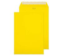 Creative Coloured Envelope C4 229 (W) x 324 (H) mm Adhesive Strip Yellow 120 gsm Pack of 250
