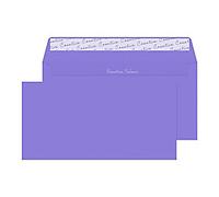 Creative Coloured Envelopes DL+ 229 (W) x 114 (H) mm Adhesive Strip Purple 120 gsm Pack of 500