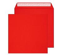 Creative Coloured Envelopes Non standard 220 (W) x 220 (H) mm Adhesive Strip Red 120 gsm Pack of 250