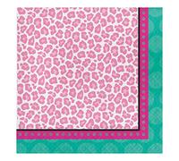 Creative Converting 16-Count Paper Lunch Napkins, Sparkle Spa Party