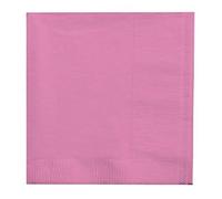 Creative Converting 50-Count Touch of Color Paper Dinner Napkins, Candy Pink