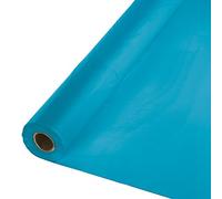 Creative Converting 763131 Banquet ROLL 40" X 100' Party Supplies, Turquoise