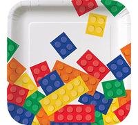Creative Converting 8- Count Square Paper Plate, 7, PC102052