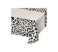Creative Converting Leopard Paper Tablecloth, 1 ct
