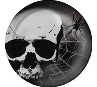 Creative Converting Skull Terror Paper Plates 8 Plates