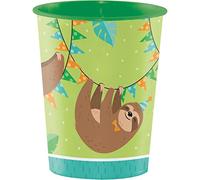 Creative Converting Sloth Party Plastic Cup, 1 ct, 16 oz