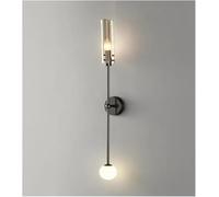 Creative Copper Home Living Room Decoration Lamp, Indoor Brass Bed Edge Lighting LED Wall Light, Wall Lamps & Sconces for Bedroom, Hallway, Stairway, and Modern Home Interior Lighting