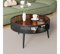 Creative Cream Coffee Table with Storage - Stylish and Versatile, (Green, 60cm) - Perfect for Offices, Reception Rooms, and Living Spaces