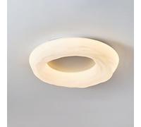 Creative Cream Style Ceiling Lamp, Led Nordic Modern Cookie Chandelier, Warm Bedroom Lamp, Simple Study Lamp, Dining Room Lamp,Ceiling Lights/Ceiling Lights