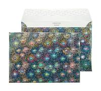 Creative Creative Shine Coloured Envelope C5 229 (W) x 162 (H) mm Adhesive Strip Assorted 140 gsm Pack of 10