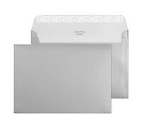 Creative Creative Shine Coloured Envelopes C5 229 (W) x 162 (H) mm Adhesive Strip Silver 130 gsm Pack of 500