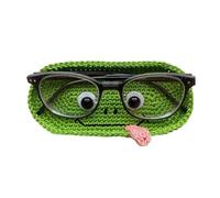 Creative Crochet Glasses Stand Animal Theme Knitting Craft Glasses Protective Tray Eyeglass Organizer Home Decor Gift Knit Spectrum Display Stand