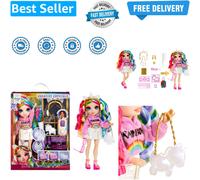 Creative Crystals Amaya - Rainbow 28 cm Fashion Doll with Crystal Accessory M...