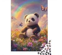 Creative Cute Panda Jigsaw Puzzle for Adults 1000 Piece Puzzles for Kids Family Challenging Games Toys 1000pcs (75x50cm)