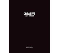 Creative Daily Planner: Minimalist Productivity and Creative Flow Organizer | Undated | 8.5 x 11 Inch