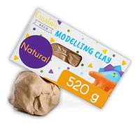Creative Deco Air Dry Clay | 520g Modelling Clay | Cook in 1050°C | for Kids Adult Teenagers & Artist in Craft & DIY Projects | Self-Hardening Non-Sticking & Reusable by Adding Water Polymer Clay