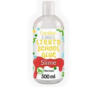 Creative Deco Clear Slime Glue Activator | 500ml | Liquid School PVA