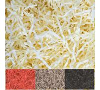 Creative Deco Cream Kraft Tissue Paper | 1kg Shredded Box Box Blue