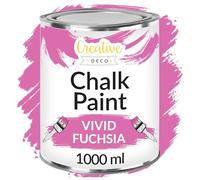 Creative Deco Fuchsia Chalk Paint for Furniture | 1L