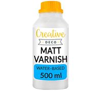 Creative Deco Matte Acrylic Varnish | 500ml