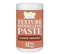 Creative Deco Modelling Paste Thick Coarse Paste | 2 kg | Brick Paste | Texture Paste Acrylic Paint Structural Paste Medium for Art Project, DIY, 3D Effect, Structure, Texture