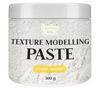 Creative Deco Modelling paste Thick Coarse & White Fine | 500g | Texture & Structural Paste Medium for Art Project, DIY, 3D Effect