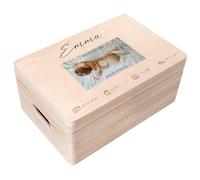 Creative Deco Personalised Photo Baby Memory Box