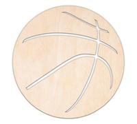 Creative Deco Personalised Wooden Plywood Cutout Shape Hobby | Ball | Size 5-100 cm | 3mm Thickness | Laser Cut Wall Decoration Decoupage