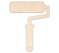 Creative Deco Personalised Wooden Plywood Cutout Shape Hobby | Roller | Size 5-100 cm | 3mm Thickness | Laser Cut Wall Decoration Decoupage