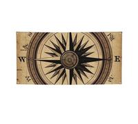 Creative Decor Banner Wall Hanging Backdrop Banner Compass Wind Road Map Large Party Banner Sign Poster Party Backdrops For New Year Graduation Wedding Birthday Party Photography Small
