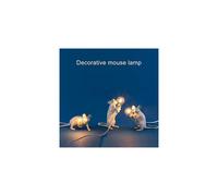 Creative Desk Light, Elegant Sleek Look Contemporary Lamp With Convenient On Off Switch For Home Room Decor, Table Lamp Set Resin Mouse Lamp Ideal As