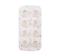 Creative Diamond Ice Tray Silicone for mold for Beverages Desserts Candy Making Flexible Non-Stick Compact Refrigerator Storage(A)