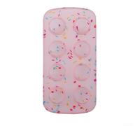 Creative Diamond Ice Tray Silicone for mold for Beverages Desserts Candy Making Flexible Non-Stick Compact Refrigerator Storage(B)