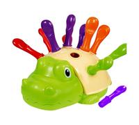 Creative Dinosaur Puzzle Building Set For Toddler Interactive STEM Learning Fine Motor Skill Safe Sensory Activity Toy Parent Child Interactive Plugging Game