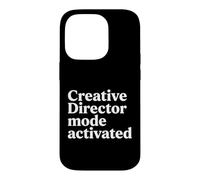 Creative Director Mode Activated Advertising Agency Design Case for iPhone 14 Pro