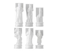 Creative Display Mold with Chess Resin Projects, Flexible Silicone Casting Form Making for Hobby Use Chess Resin Mold Silicone Casting Epoxy Flexible Demolding