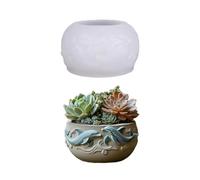 Creative Dolphin Pattern Silicone Planter Mold Flowerpot for Resin Jewelry Crafting and Succulents Decorations Jewelry Silicone Mold