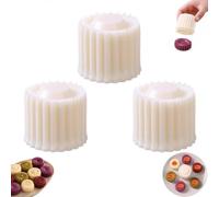 Creative Double-Ended Pastry & Mooncake Mold, Mooncake Mould, Reusable, Mid-Autumn Festival Mooncake Mould Maker Cookie Stamps Pastry Tool Mooncake Mold Set, for Cookie, Pastry, Mooncake，3PC