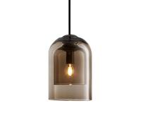 Creative Double-Layer Glass Pendant Lampshade with Nordic Design for Ceiling Lighting